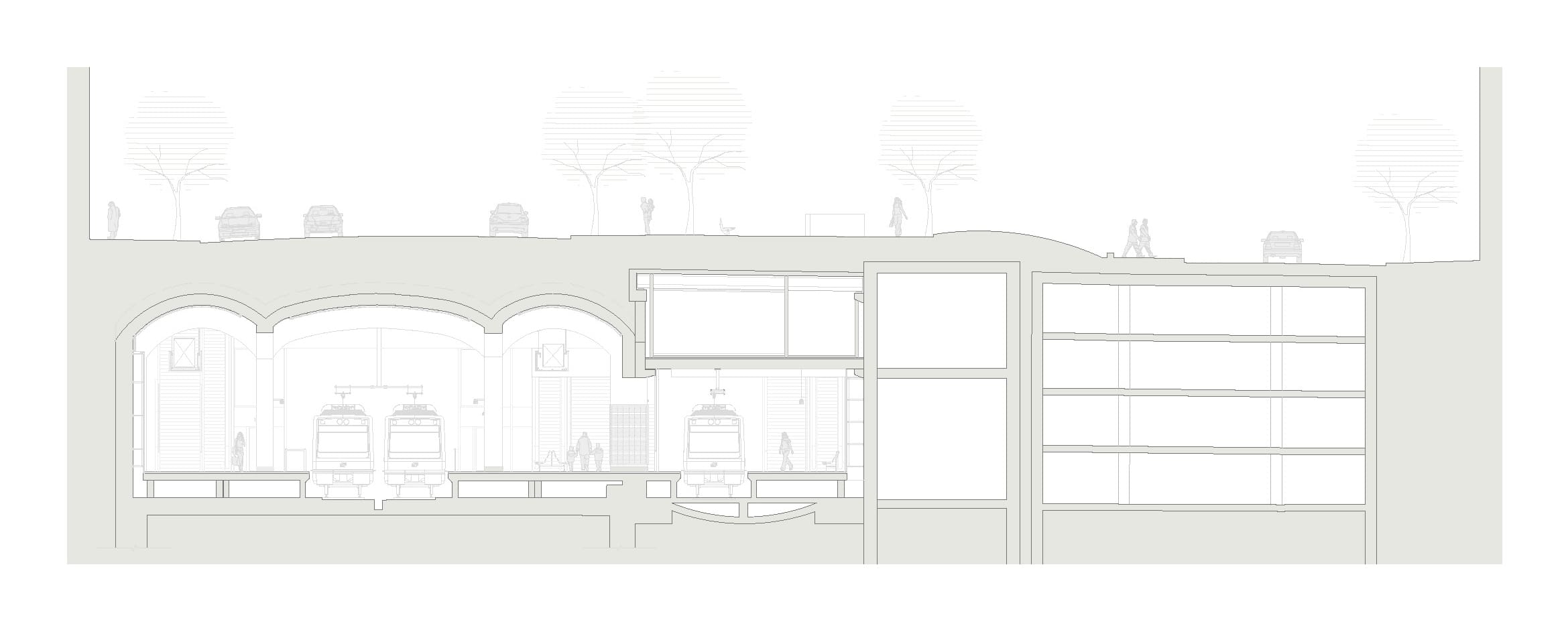 Planols Estació de Gràcia